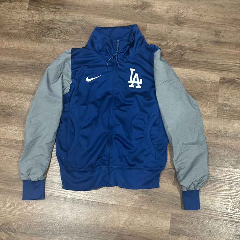 dodgers nike zip up